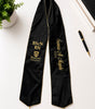 Custom velvet graduation stole
