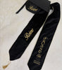 Custom velvet graduation stole